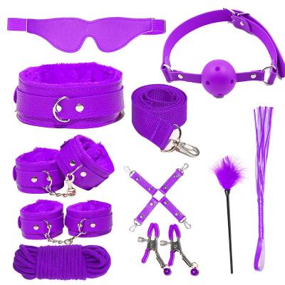 Different Leather BDSM Restraints Sex Toys Kit Women SM Slave Fetish Toys BDSM Bondage Set