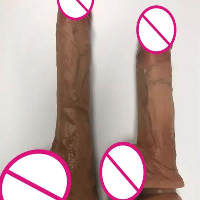 Sex Toy Liquid Silicone G Spot Artificial Huge Dildo Female Masturbation Strong Suction Cup Realistic Dildos For Women