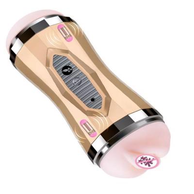 Automatic Telescopic Men Masturbation Toys Electric Stroking Vagina Clip Sucking Toys Aircraft Cup